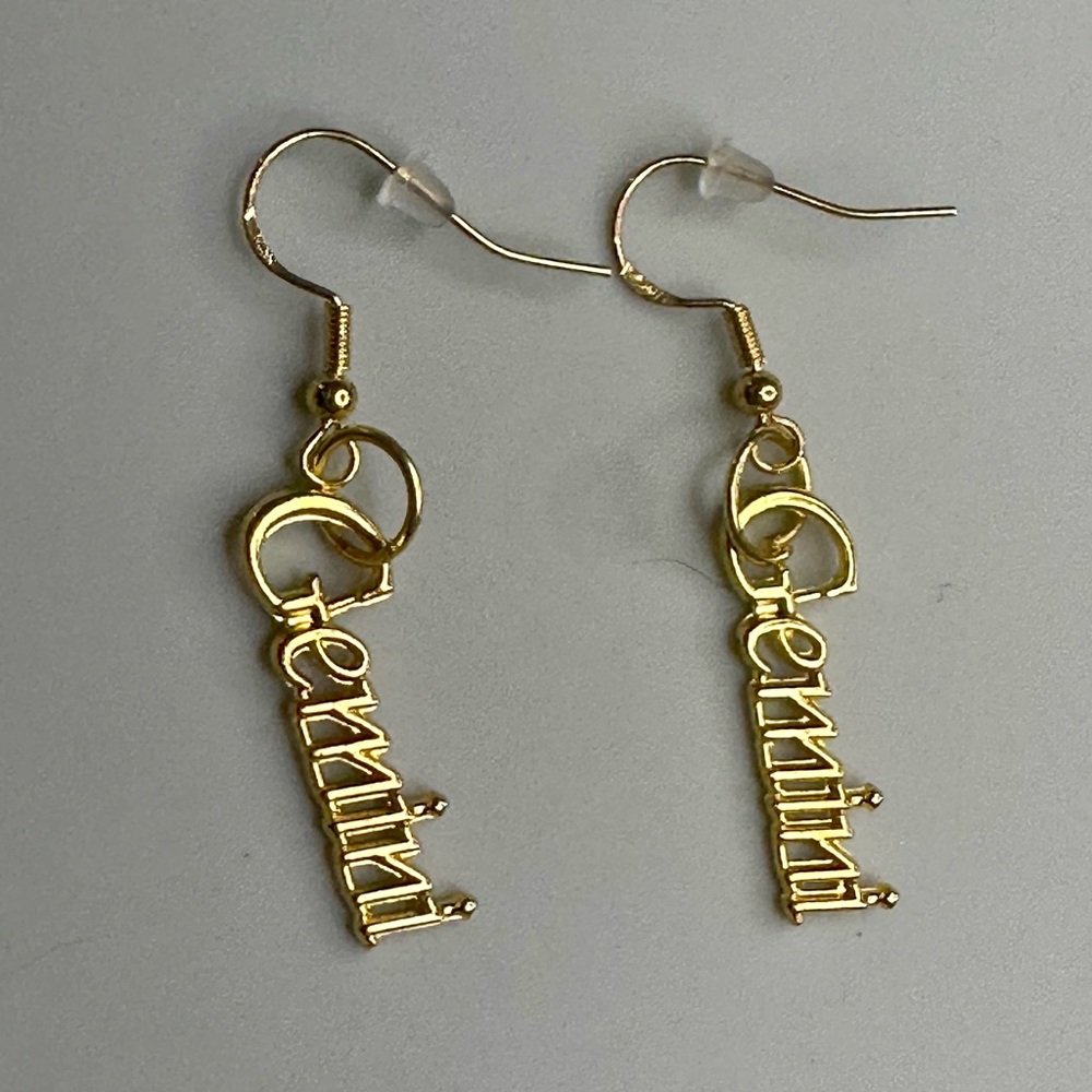 Gemini Dangle Earrings